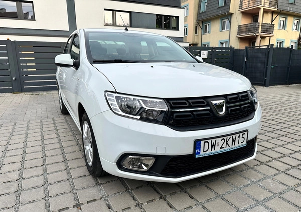 Dacia Logan cena 32900 przebieg: 73000, rok produkcji 2020 z Wrocław małe 254